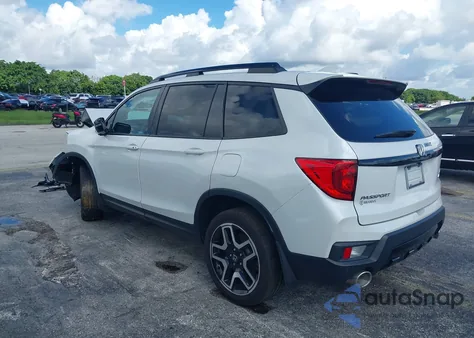 2023 Honda Passport Awd Elite из США, поврежденный, VIN 5FNYF8H00PB004100